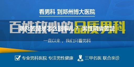 睾丸苦楚是怎么回事儿？_男性阴囊苦楚